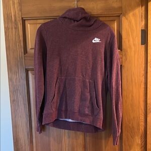 Nike Maroon Hoodie Size small